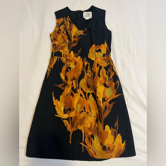 Anthropologie Tabitha 'Firebloom' Sheath Dress, Size 2 - Picture 3 of 4